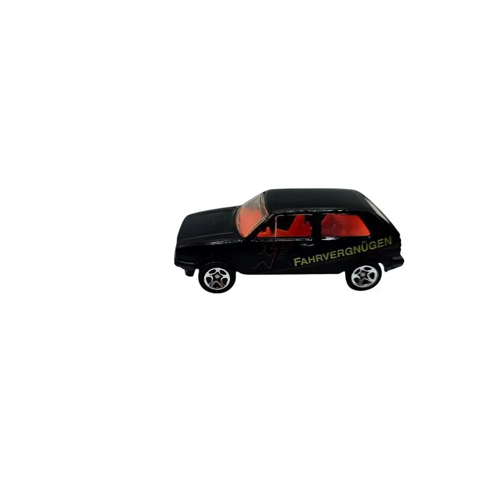 Hot Wheels 1995‎ Mainline #474 VW Golf Black Fahrvergnugen